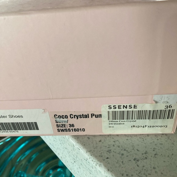 Sophia Webster Silver Coco Crystal Shoes - Picture 9 of 9